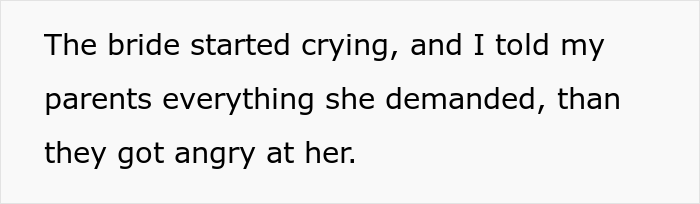 Bridezilla Blames Teen For Being "Too Flashy" And Ruining Her Big Day, Gives An Ultimatum That Leads To Teen's Parents Pressing Charges Bridezilla Blames Teen For Being "Too Flashy" And Ruining Her Big Day, Gives An Ultimatum That Leads To Teen's Parents Pressing Charges
