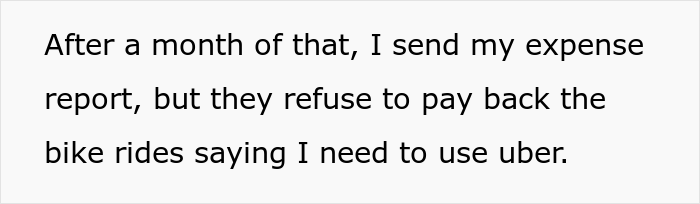 Employee Doesn&rsquo;t Get Back Their &pound;100 Of Travel Expenses Because They Used An E-Bike Instead Of An Uber, So They Maliciously Comply