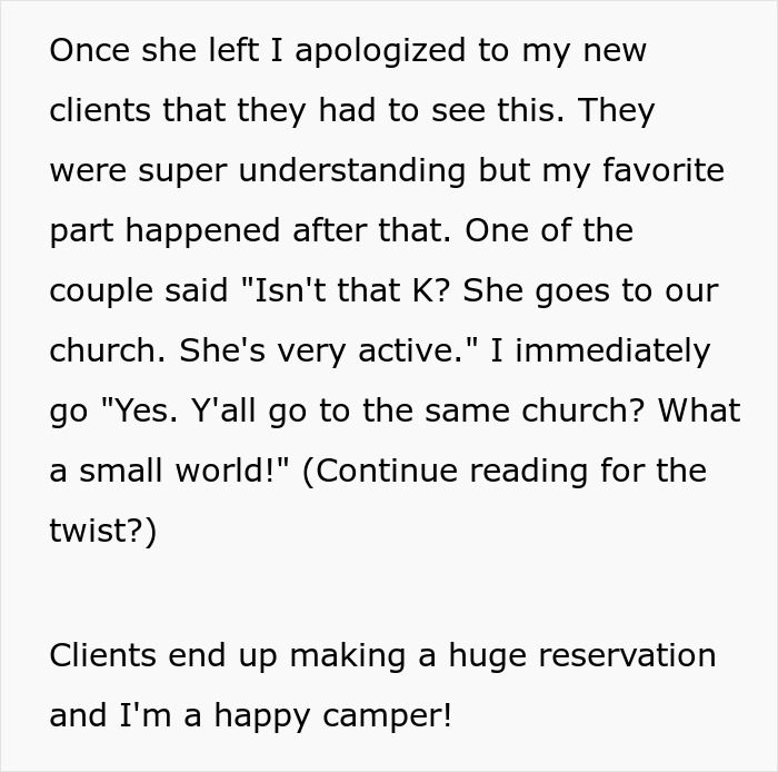 Karen Keeps Demanding Free Things From This Travel Agency Even Though She Already Got A Refund, Gets Embarrassed In Front Of Members Of Her Church