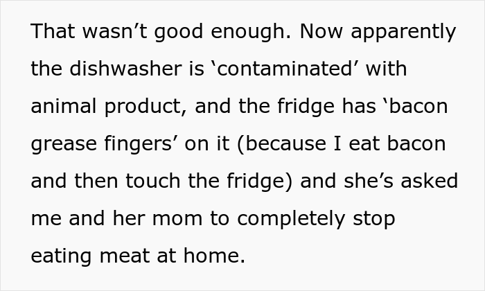 Vegan Teen Expects Everyone To Accommodate Her New Diet And Stop Eating Meat At Home, Dad Disagrees