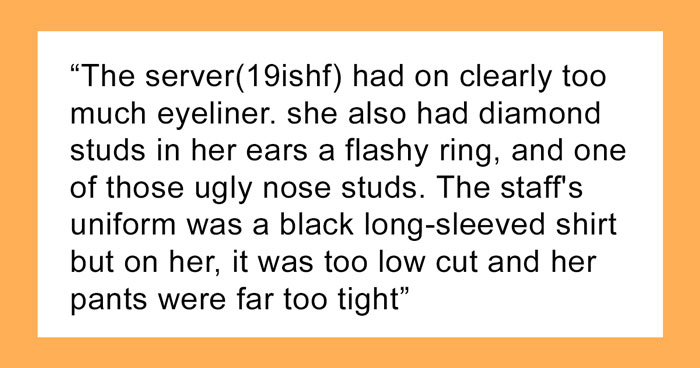 “AITA For Kicking A Server Out Of My Wedding?”