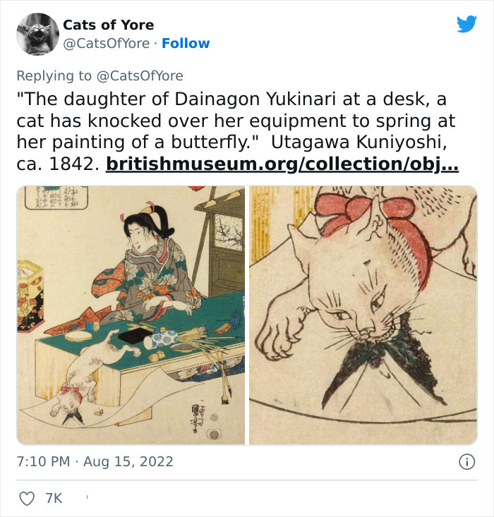 Cats Ruining Stuff Isn&rsquo;t Only A Modern Struggle As It Is Shown In These 24 Pics Through History, Shared By Folks Online