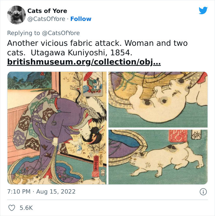 Cats Ruining Stuff Isn&rsquo;t Only A Modern Struggle As It Is Shown In These 24 Pics Through History, Shared By Folks Online