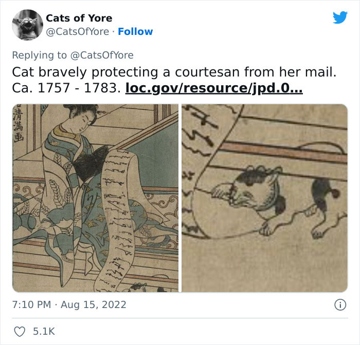 Cats Ruining Stuff Isn&rsquo;t Only A Modern Struggle As It Is Shown In These 24 Pics Through History, Shared By Folks Online