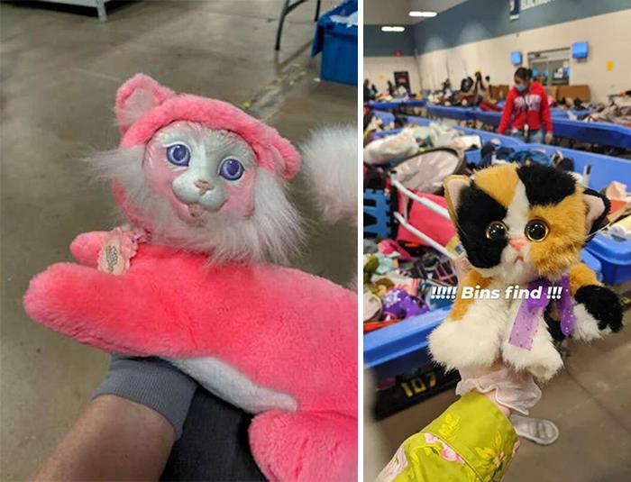 Vintage Kitties In The Bins! 1992 Kitty Surprise And 1992 Tyco Kitty Kitty Kittens !