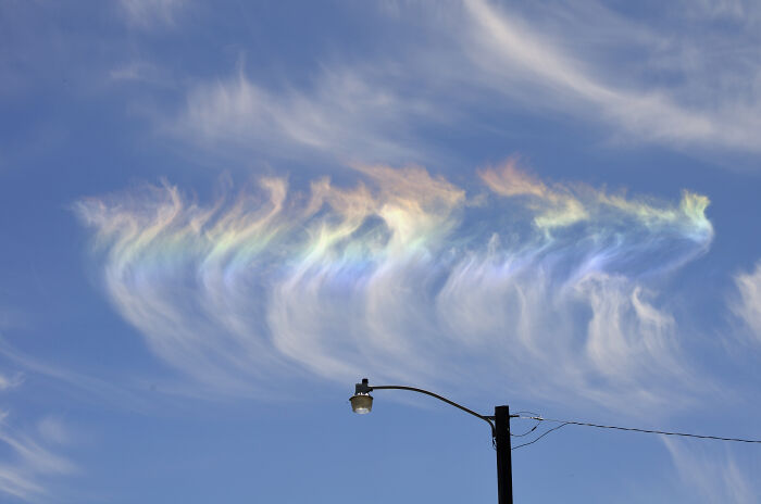 Rainbow Fire Cloud