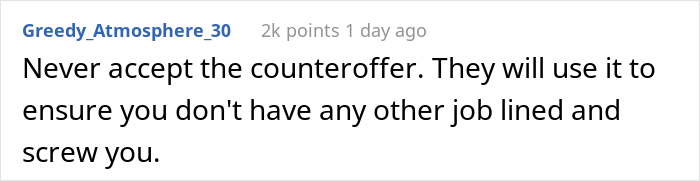 Underpaid Employee Quits And Gets Offered Double The Salary, Teaches Company A Lesson On Valuing Employees Underpaid Employee Quits And Gets Offered Double The Salary, Teaches Company A Lesson On Valuing Employees