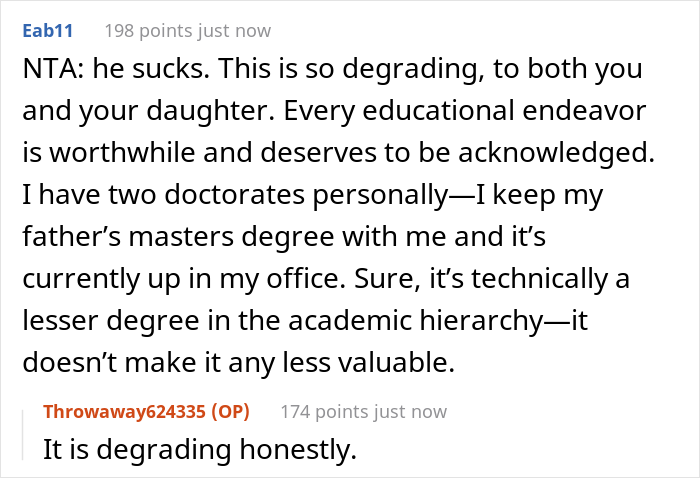 &ldquo;AITA For Refusing To Take Down My Daughter&rsquo;s Graduation Photo And Replace It With My Husband&rsquo;s Graduation Photo?&rdquo;