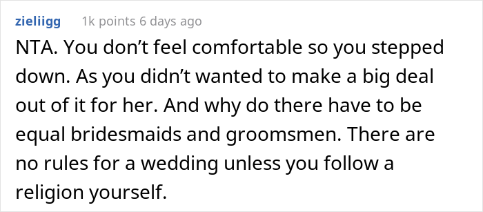 "It Would Be Genuinely Embarrassing For Me To Wear The Dress": Bride Livid After Bridesmaid Drops Out Because Of The Dress "It Would Be Genuinely Embarrassing For Me To Wear The Dress": Bride Livid After Bridesmaid Drops Out Because Of The Dress