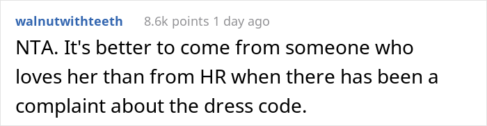 The Internet Shows Support For This Woman Who Called Out Her Overweight Sister For Her Office Job Outfit