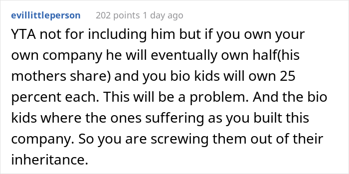 Dad Is Planning To Leave An Equal Inheritance To His Two Adult Kids And Now Teenage Stepson, His Kids Get Upset And The Internet Is On Their Side Dad Is Planning To Leave An Equal Inheritance To His Two Adult Kids And Now Teenage Stepson, His Kids Get Upset And The Internet Is On Their Side