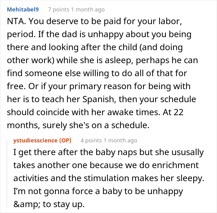 Babysitter Storms Off After Client Calls Her "Expensive" For Charging While Their Baby Sleeps