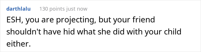 Mom Online Asks If She Was Too Harsh To Her Friend After She Confessed Taking Her 4 Y.O. Daughter To See Horses Mom Online Asks If She Was Too Harsh To Her Friend After She Confessed Taking Her 4 Y.O. Daughter To See Horses
