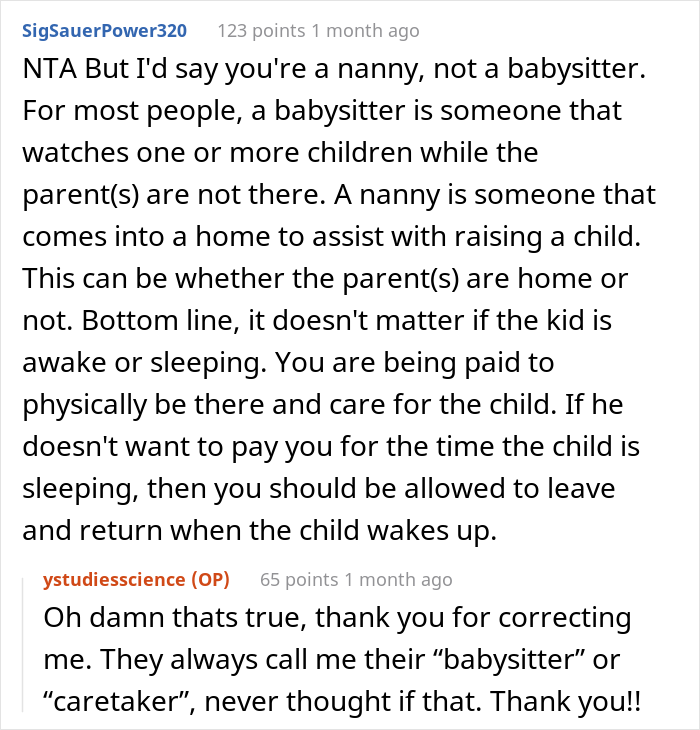 Babysitter Storms Off After Client Calls Her "Expensive" For Charging While Their Baby Sleeps