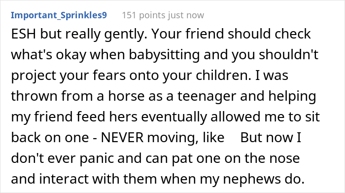 Mom Online Asks If She Was Too Harsh To Her Friend After She Confessed Taking Her 4 Y.O. Daughter To See Horses Mom Online Asks If She Was Too Harsh To Her Friend After She Confessed Taking Her 4 Y.O. Daughter To See Horses