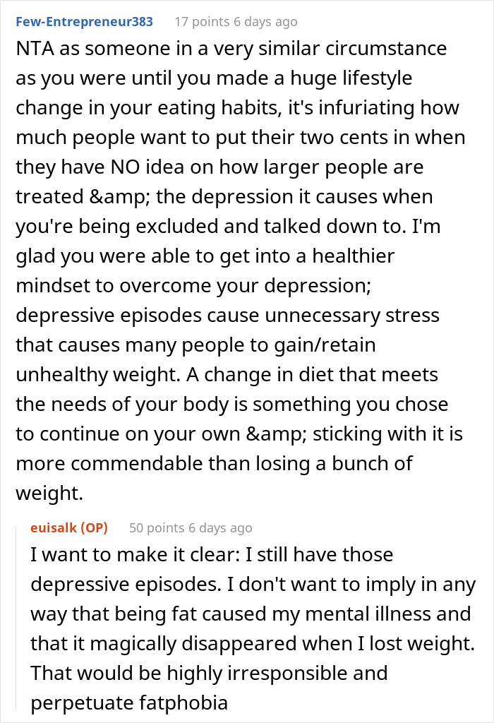 Woman Who Lost A Lot Of Weight Can't Believe How Differently Everyone Treats Her Now, Calls Out Relatives