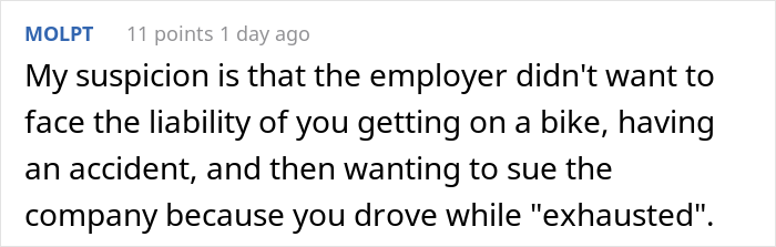 Employee Doesn&rsquo;t Get Back Their &pound;100 Of Travel Expenses Because They Used An E-Bike Instead Of An Uber, So They Maliciously Comply