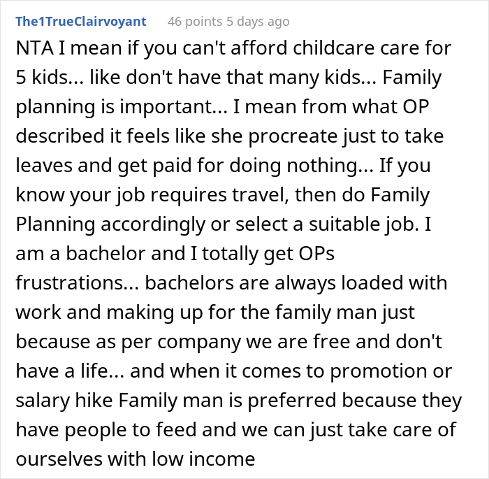 Childfree Woman Wonders If She's A Jerk For Refusing To Help Out Coworker With 5 Kids