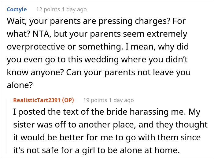 Bridezilla Blames Teen For Being "Too Flashy" And Ruining Her Big Day, Gives An Ultimatum That Leads To Teen's Parents Pressing Charges Bridezilla Blames Teen For Being "Too Flashy" And Ruining Her Big Day, Gives An Ultimatum That Leads To Teen's Parents Pressing Charges