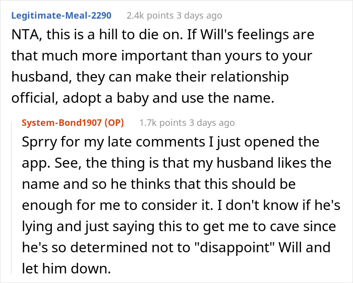 Woman Chooses To Die On The Hill Of Not Allowing Her Husband’s Infertile Friend To Give Her Child A Name He Likes Woman Chooses To Die On The Hill Of Not Allowing Her Husband’s Infertile Friend To Give Her Child A Name He Likes