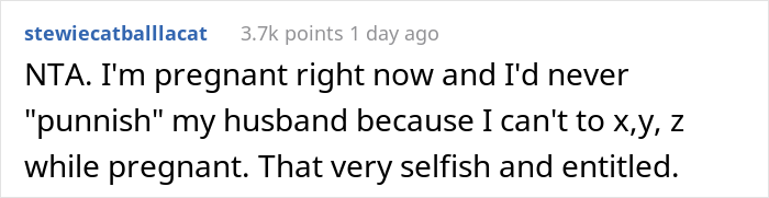 Husband Asks If He Is Wrong For Cancelling Trip As His Pregnant Wife Asked Him To Not Drink Any Alcohol