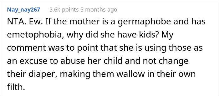 Drama Ensues After Daycare Teacher Refuses To Change Diaper Of Germaphobe Mom's Kid