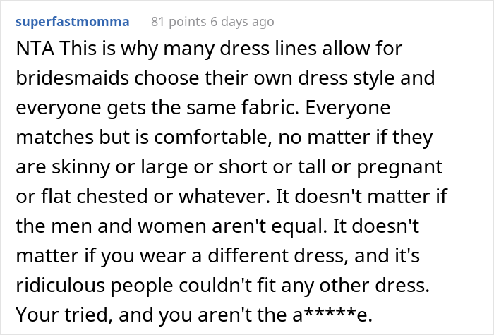 "It Would Be Genuinely Embarrassing For Me To Wear The Dress": Bride Livid After Bridesmaid Drops Out Because Of The Dress "It Would Be Genuinely Embarrassing For Me To Wear The Dress": Bride Livid After Bridesmaid Drops Out Because Of The Dress