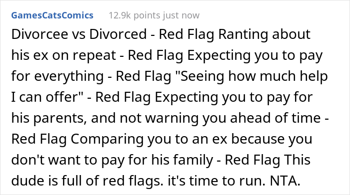 Woman Slammed For Walking Out On Boyfriend And His Parents After She Refused To Finance Their Restaurant Meals