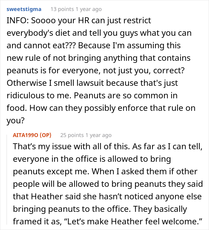 "Am I The Jerk For 'Not Respecting' My Coworker&rsquo;s Peanut Allergy?"