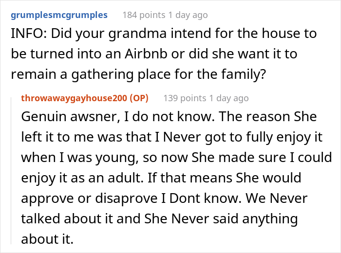Gay Woman Inherits Summer House, Causes Uproar By Not Letting Her Conservative Family Use It For Free For Weddings