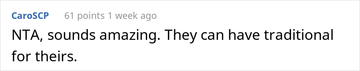 “AITA For Not Changing My Wedding Theme?” “AITA For Not Changing My Wedding Theme?”