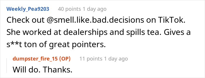 Buyers Maliciously Comply When Car Dealership Gives Them The Ultimatum &ldquo;Take It Or Leave It&rdquo;
