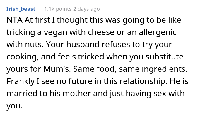 Wife Tricks Husband Into Eating Food She Made After Years Of Him Refusing To Try It, And The Internet Is Flabbergasted Wife Tricks Husband Into Eating Food She Made After Years Of Him Refusing To Try It, And The Internet Is Flabbergasted