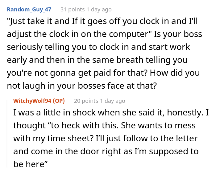 Woman Keeps Taking Advantage Of Coworker&rsquo;s Earliness, Involves Supervisor After Being Confronted About It, Ends Up Regretting It
