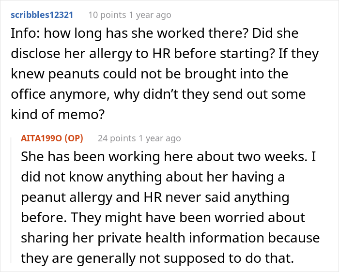 "Am I The Jerk For 'Not Respecting' My Coworker&rsquo;s Peanut Allergy?"