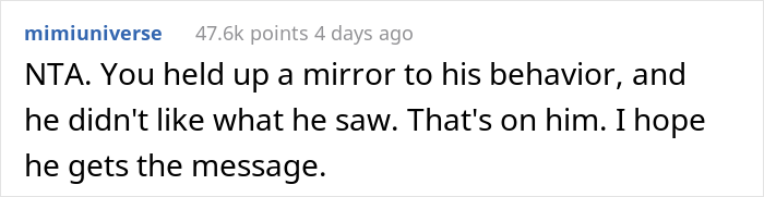 Teen Dresses Up Like Her Dad And Starts Imitating Him To Show Him How Insufferable He's Being, Family Drama Ensues Teen Dresses Up Like Her Dad And Starts Imitating Him To Show Him How Insufferable He's Being, Family Drama Ensues