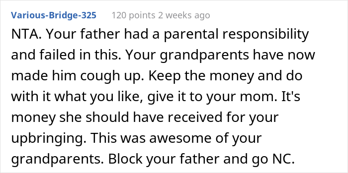 "My Father Never Paid Child Support": Grandparents Learn Their Son Basically Abandoned His Daughter, Teach Him A Lesson "My Father Never Paid Child Support": Grandparents Learn Their Son Basically Abandoned His Daughter, Teach Him A Lesson