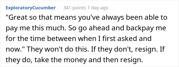 Underpaid Employee Quits And Gets Offered Double The Salary, Teaches Company A Lesson On Valuing Employees Underpaid Employee Quits And Gets Offered Double The Salary, Teaches Company A Lesson On Valuing Employees