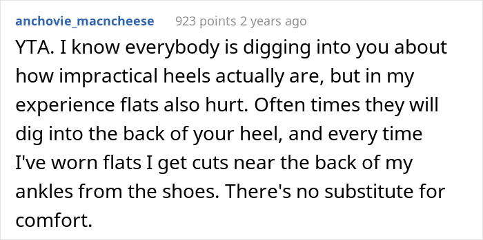 &ldquo;[Am I The Jerk] For Wanting My Girlfriend To Wear Appropriate Shoes To An Event?&rdquo;