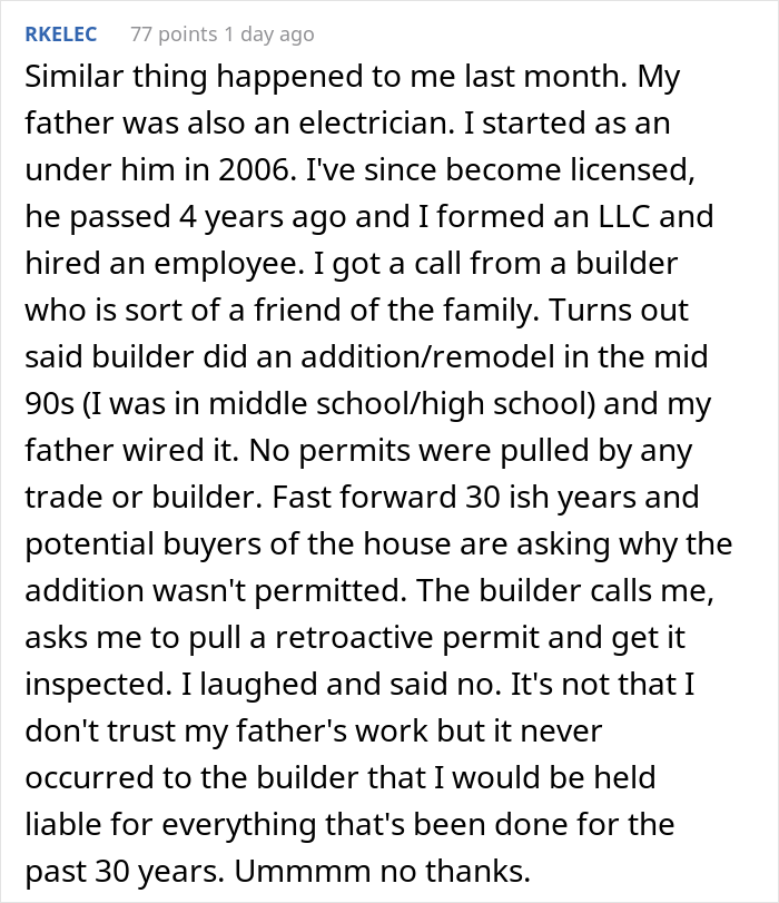 Electrician Is Hired To Guide An Inspector Through A House Avoiding Problematic Places, Does The Complete Opposite