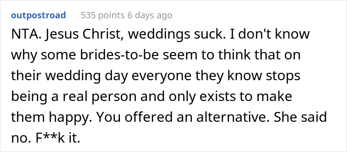 "It Would Be Genuinely Embarrassing For Me To Wear The Dress": Bride Livid After Bridesmaid Drops Out Because Of The Dress "It Would Be Genuinely Embarrassing For Me To Wear The Dress": Bride Livid After Bridesmaid Drops Out Because Of The Dress