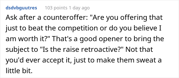 Underpaid Employee Quits And Gets Offered Double The Salary, Teaches Company A Lesson On Valuing Employees Underpaid Employee Quits And Gets Offered Double The Salary, Teaches Company A Lesson On Valuing Employees