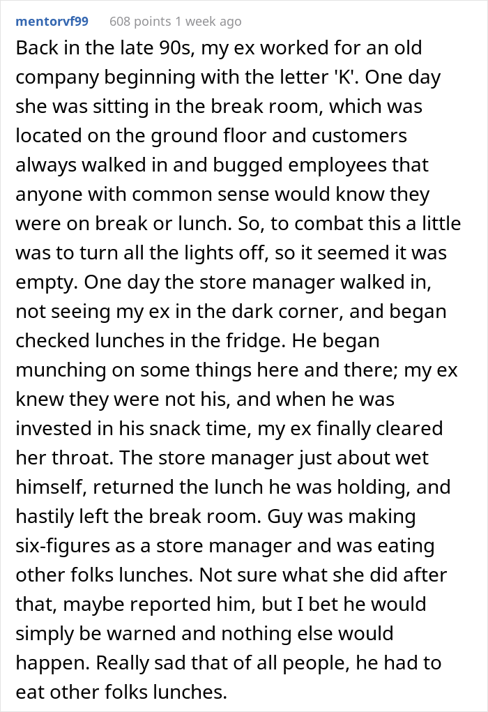 "The Office Was Set Off By Bloody Screams": Employee Is Sick And Tired Of Muslim Coworker Stealing Their Food, Puts Pork In It