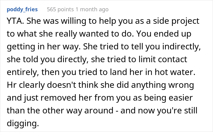 26 Y.O. Woman Reports Her Coworker To HR For Creating "An Overly Hostile Work Environment," Folks Online Call Her The Jerk
