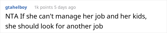 Childfree Woman Wonders If She's A Jerk For Refusing To Help Out Coworker With 5 Kids