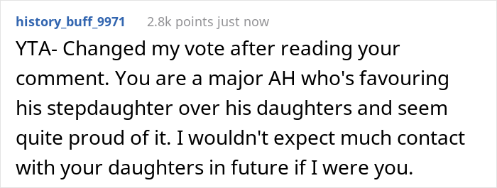 Dad Let His Daughter Know He Won&rsquo;t Be Paying For Her Wedding And Refuses To Help Her Further With Student Debt, But Contributes To Stepdaughter&rsquo;s Wedding