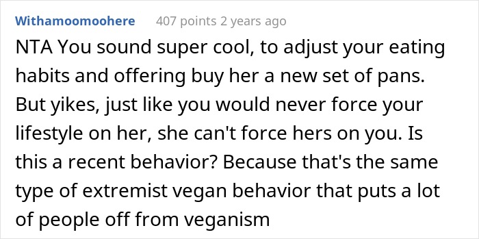 Vegan Teen Expects Everyone To Accommodate Her New Diet And Stop Eating Meat At Home, Dad Disagrees