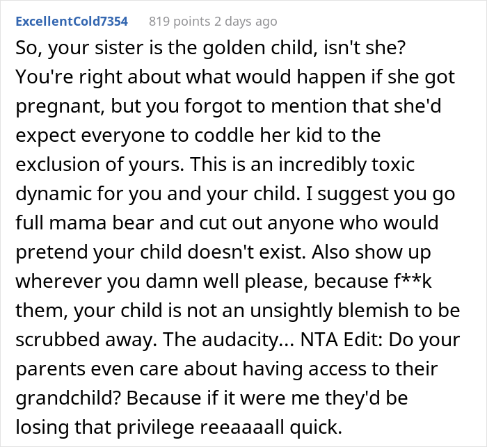 &ldquo;I&rsquo;m Not Coddling Her Anymore&rdquo;: After Years Of Walking On Eggshells Around Her Childless Sister, This Mother Stands Up For Her Son