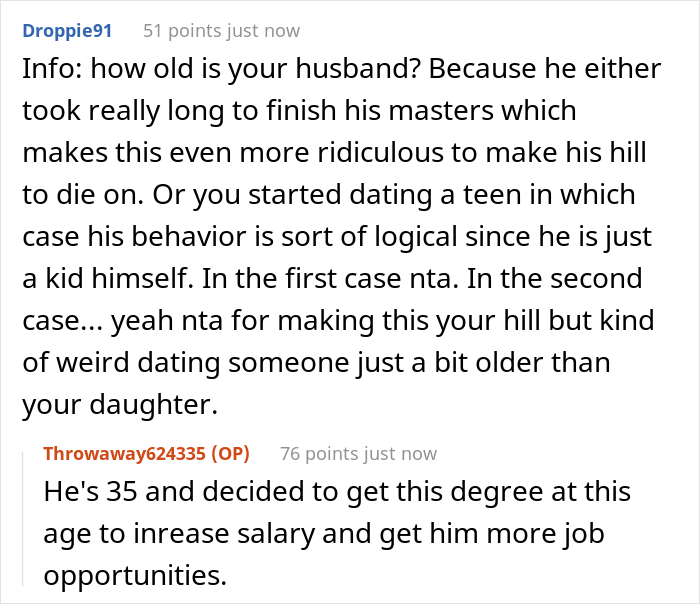 &ldquo;AITA For Refusing To Take Down My Daughter&rsquo;s Graduation Photo And Replace It With My Husband&rsquo;s Graduation Photo?&rdquo;