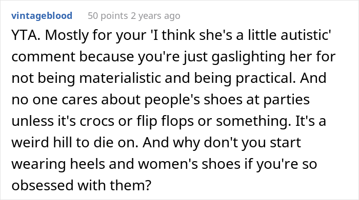 &ldquo;[Am I The Jerk] For Wanting My Girlfriend To Wear Appropriate Shoes To An Event?&rdquo;